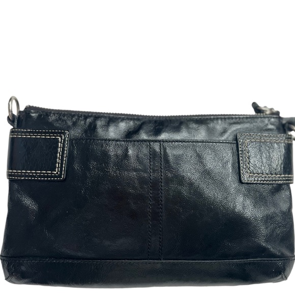 Coach leather shoulder bag. - Picture 3 of 16